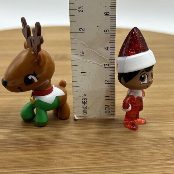 Elf on the Shelf Mini Merry Collectible Figures Lot of 2 Toys Mini Figures Decor - Picture 3 of 7